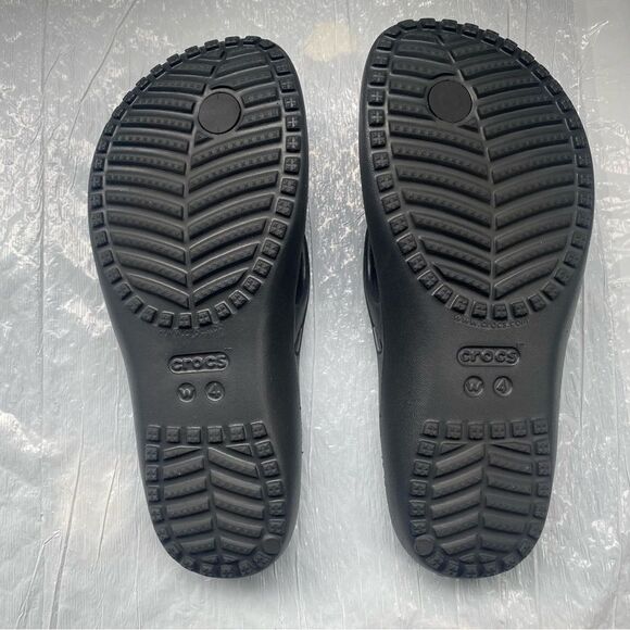 Crocs Women's Kadie II Flip Flops Black Sz 4 US - Picture 3 of 12